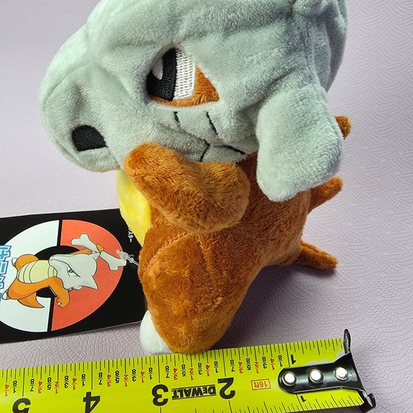 Cubone Plush Toy Brand New Soft Stuffed Anime Character w/ Tag Cute Gift - Picture 7 of 9